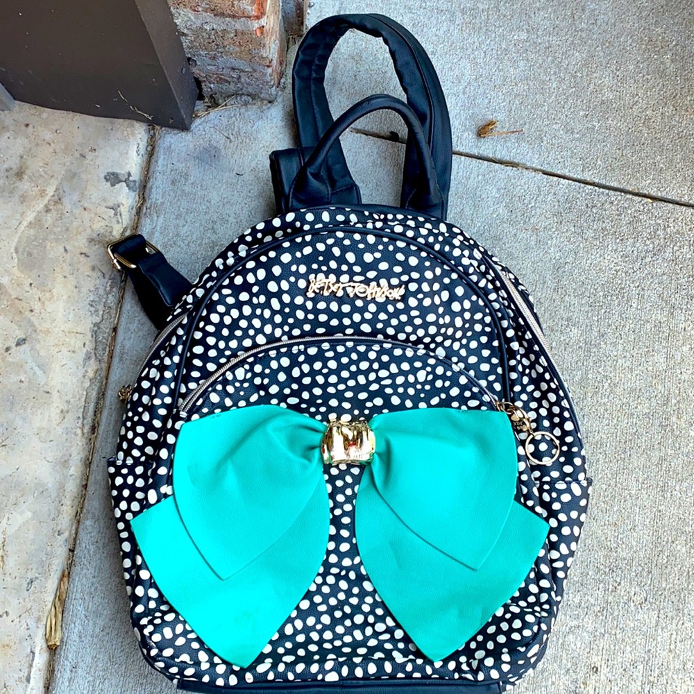 Betsey Johnson back pack.